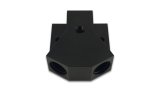 Vibrant Billet Aluminum Y-Block Fitting with 1/8in NPT Port -8AN x Dual -8AN ORB thumbnail 5