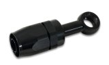 Vibrant -8AN Banjo Hose End Fitting for use with M14 or 9/16in Banjo Bolt - Aluminum Black thumbnail 3