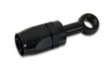 Vibrant -10AN Banjo Hose End Fitting for use with M16 or 5/8in Banjo Bolt - Aluminum Black thumbnail 3