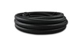 Vibrant -6 AN Black Nylon Braided Flex Hose w/PTFE Liner (150ft Roll) thumbnail 1
