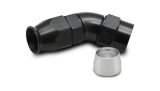 Vibrant 1 Piece PFTE Hose End -16 AN 45 Degree thumbnail 1