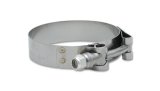 Vibrant SS T-Bolt Clamps Pack of 2 Size Range: 3.38in to 3.62in thumbnail 1