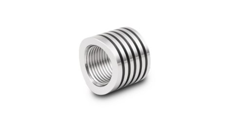 Vibrant Heat Sink Oxygen Sensor Weld Bung T304 SS (M18 x 1.5 Thread) thumbnail 3