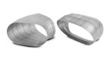 Vibrant 45 Degree Vertical Plane Oval 304SS Pie Cuts Nominal Tube 3.50in thumbnail 4