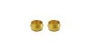Vibrant 5/8in Brass Olive Hardline Tubing Inserts (2 Pack) thumbnail 5