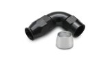Vibrant 90 Degree High Flow Hose End Fitting for PTFE Lined Hose -16AN thumbnail 1