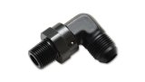 Vibrant Male AN to Male NPT 90 Degree Swivel Adapter -6 AN to 1/2in NPT thumbnail 2