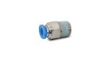 Vibrant Male Straight Fitting for 3/16in OD Tubing (1/8in NPT Thread) thumbnail 2