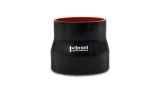 Vibrant Silicone Reducer Coupler 4.00in ID x 3.00in ID x 4.50in Long - Black thumbnail 1