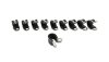 Vibrant Stainless Steel Cushion P-Clamp for 1.125in OD Hose (10 Pack) thumbnail 4