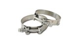 Vibrant Stainless Steel T-Bolt Clamps - Clamp Range 1.65in-1.89in (2 Pack) thumbnail 3