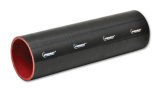 Vibrant Silicone Straight Hose Coupler 1.625in ID x 12.00in Long - Gloss Black thumbnail 2