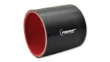 Vibrant Silicone Straight Hose Coupler 1.875in ID x 3.00in Long - Gloss Black thumbnail 2