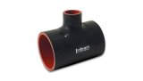 Vibrant Silicone T-Hose Coupler Hose ID 3in Overall Length 4in Branch ID 1.50in thumbnail 2