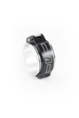 Vibrant 4in O.D. Aluminized HD 2.0 Clamp Assembly - Anodized Black thumbnail 4