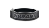 Vibrant 3.50in O.D. Aluminized HD 2.0 Clamp - Anodized Black (Clamp Only) thumbnail 1