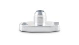 Vibrant 2.00in Bolt Hole -10AN Male Flare Aluminum Oil Drain Flange w/Crowfoot thumbnail 1