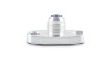 Vibrant 2.00in Bolt Hole -10AN Male Flare Aluminum Oil Drain Flange w/Crowfoot thumbnail 3