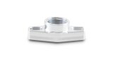 Vibrant 1/2in NPT Female 1.5in to 1.75in Bolt Hole Oil Drain Flange w/Crowfoot thumbnail 1