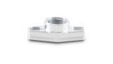 Vibrant 1/2in NPT Female 1.5in to 1.75in Bolt Hole Oil Drain Flange w/Crowfoot thumbnail 2