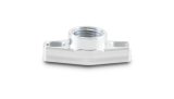 Vibrant 1/2in NPT Female 1.5in to 1.75in Bolt Hole Oil Drain Flange w/Crowfoot thumbnail 5