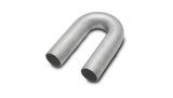 Vibrant 180 Degree Mandrel Bend 1.50in OD x 2in CLR 304 Stainless Steel Tubing thumbnail 2