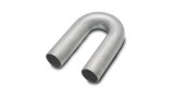 Vibrant 180 Degree Mandrel Bend 1.75in OD x 6in CLR 304 Stainless Steel Tubing thumbnail 1