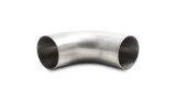 Vibrant 2.0in OD 3.23in Tangent Length T304 SS 90 Deg Mandrel Bend w/Extended Leg Length thumbnail 2