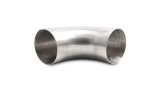 Vibrant 4.0in OD 5.91in Tangent Length T304 SS 90 Deg Mandrel Bend w/Extended Leg Length thumbnail 2