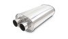 Vibrant Universal Streetpower 2.25in Stainless Steel Dual In-Out Oval Muffler thumbnail 9