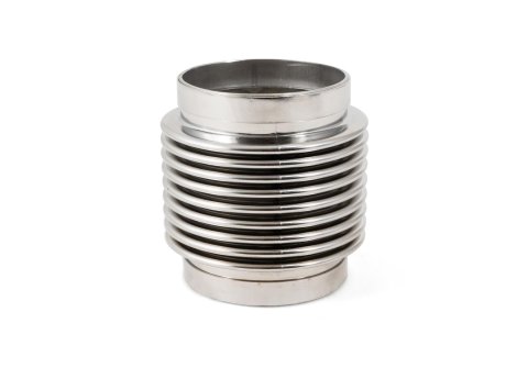 Vibrant 2.50in ID x 4.00in Long 321SS Electro Polished Motorsport Bellows w/Neck & Liner