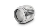 Vibrant 2.50in ID x 4.00in Long 321SS Electro Polished Motorsport Bellows w/Neck & Liner thumbnail 4