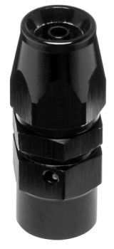 Vibrant -3AN Straight High Flow Hose End Fitting for PTFE Lined Flex Hose - Aluminum thumbnail 1