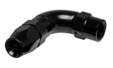 Vibrant -3AN 90 Degree High Flow Hose End Fitting for PTFE Lined Hose - Aluminum thumbnail 2