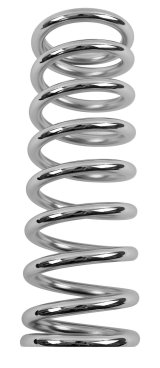 QA1 2-1/2in ID Spring - 10in Length x 225lbs/in - Chrome Plated thumbnail 2