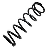 QA1 2-1/2in ID High Travel Spring - 10in Length x 100lbs/in - Black Powder Coated thumbnail 1