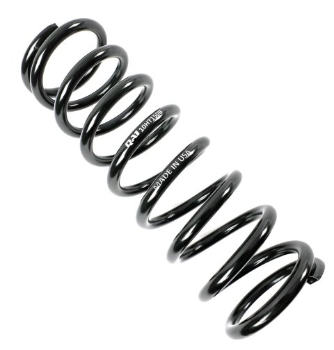 QA1 2-1/2in ID High Travel Spring - 10in Length x 150lbs/in - Black Powder Coated thumbnail 1