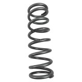 QA1 2-1/2in ID High Travel Spring - 10in Length x 200lbs/in - Silver Powder Coated thumbnail 1