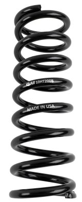 QA1 2-1/2in ID High Travel Spring - 10in Length x 200lbs/in - Black Powder Coated thumbnail 2