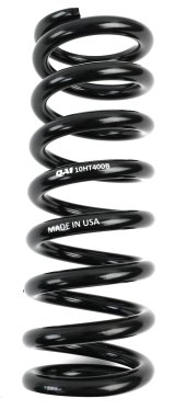 QA1 2-1/2in ID High Travel Spring - 10in Length x 400lbs/in - Black Powder Coated thumbnail 2