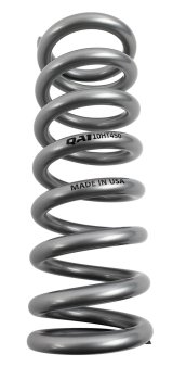 QA1 2-1/2in ID High Travel Spring - 10in Length x 450lbs/in - Silver Powder Coated thumbnail 2