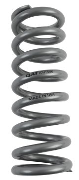 QA1 2-1/2in ID High Travel Spring - 10in Length x 500lbs/in - Silver Powder Coated thumbnail 2