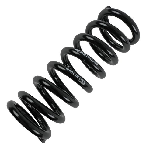 QA1 2-1/2in ID High Travel Spring - 10in Length x 500lbs/in - Black Powder Coated