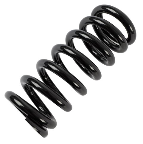 QA1 2-1/2in ID High Travel Spring - 10in Length x 700lbs/in - Silver Powder Coated thumbnail 1