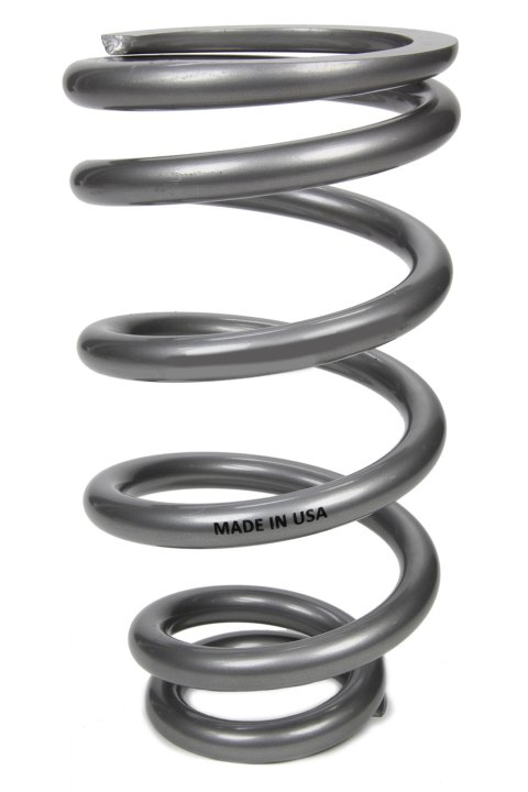 QA1 4-1/8in ID Tapered High Travel Spring - 10in Length x 350lbs/in - Silver Powder Coated thumbnail 7