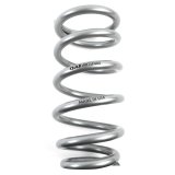QA1 4-1/8in ID Tapered High Travel Spring - 10in Length x 400lbs/in - Silver Powder Coated thumbnail 1