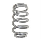 QA1 4-1/8in ID Tapered High Travel Spring - 10in Length x 600lbs/in - Silver Powder Coated thumbnail 1