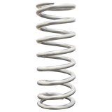 QA1 1-7/8in ID Tapered High Travel Spring - 10in Length x 150lbs/in - Silver Powder Coated thumbnail 1