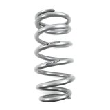 QA1 3-1/2in ID Tapered High Travel Spring - 10in Length x 500lbs/in - Silver Powder Coated thumbnail 1