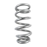 QA1 3-1/2in ID Tapered High Travel Pigtail Spring - 10in Length x 500lbs/in - Silver Powder Coated thumbnail 1